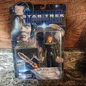 Star Trek Beverly Crusher Doll figure NIB